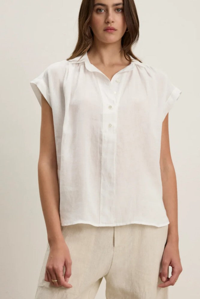 Velvet by Graham & Spencer Elowen Top White