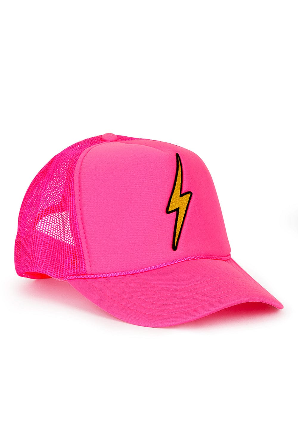 Aviator Nation Bolt Vintage Low Rise Trucker Neon Pink