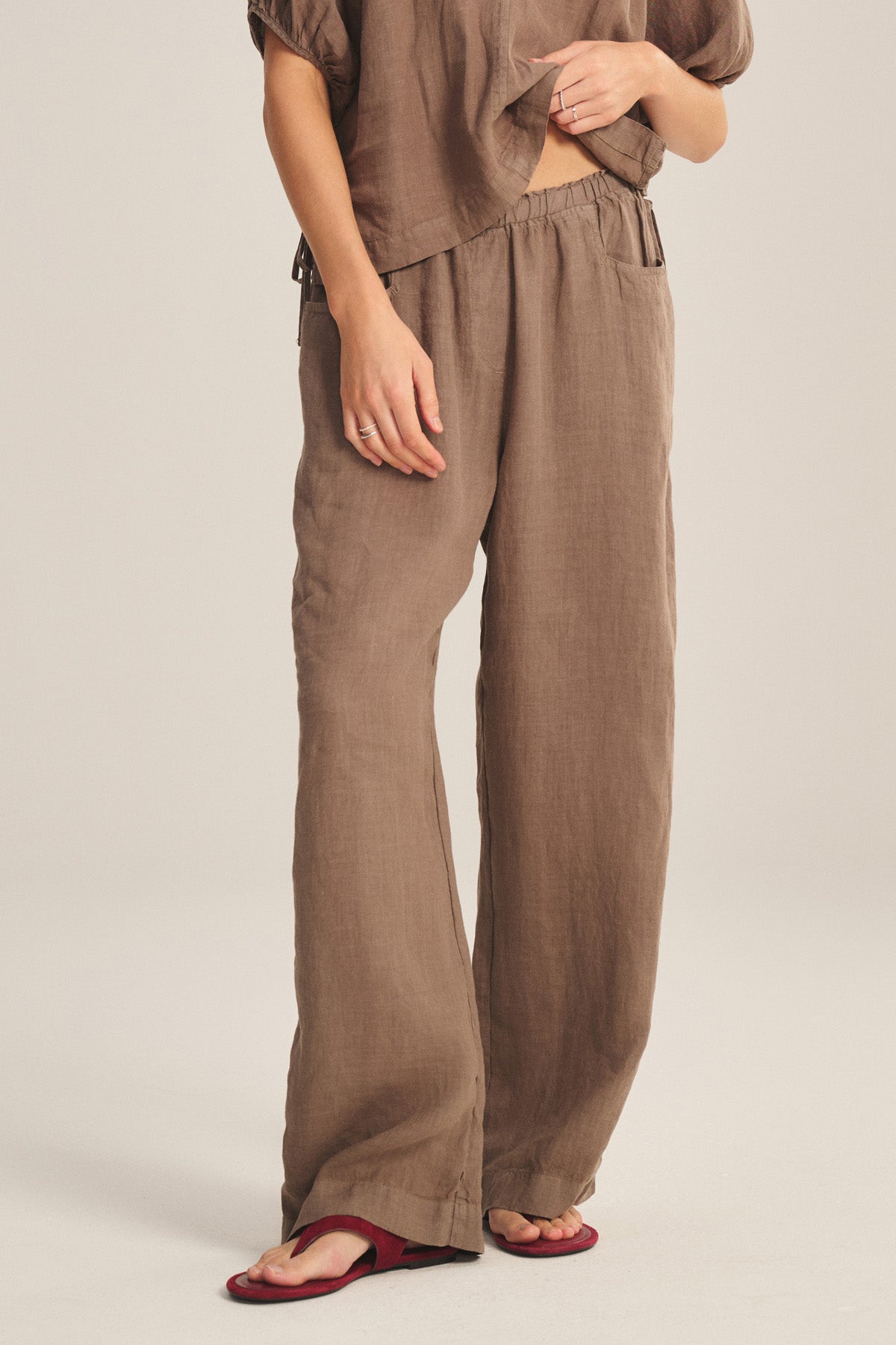 Velvet by Graham &amp; Spencer Clairo Pant Mudslide