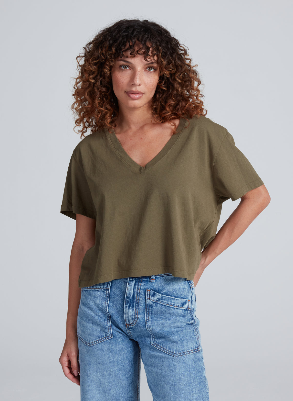 ASKK NY Shrunken V Tee