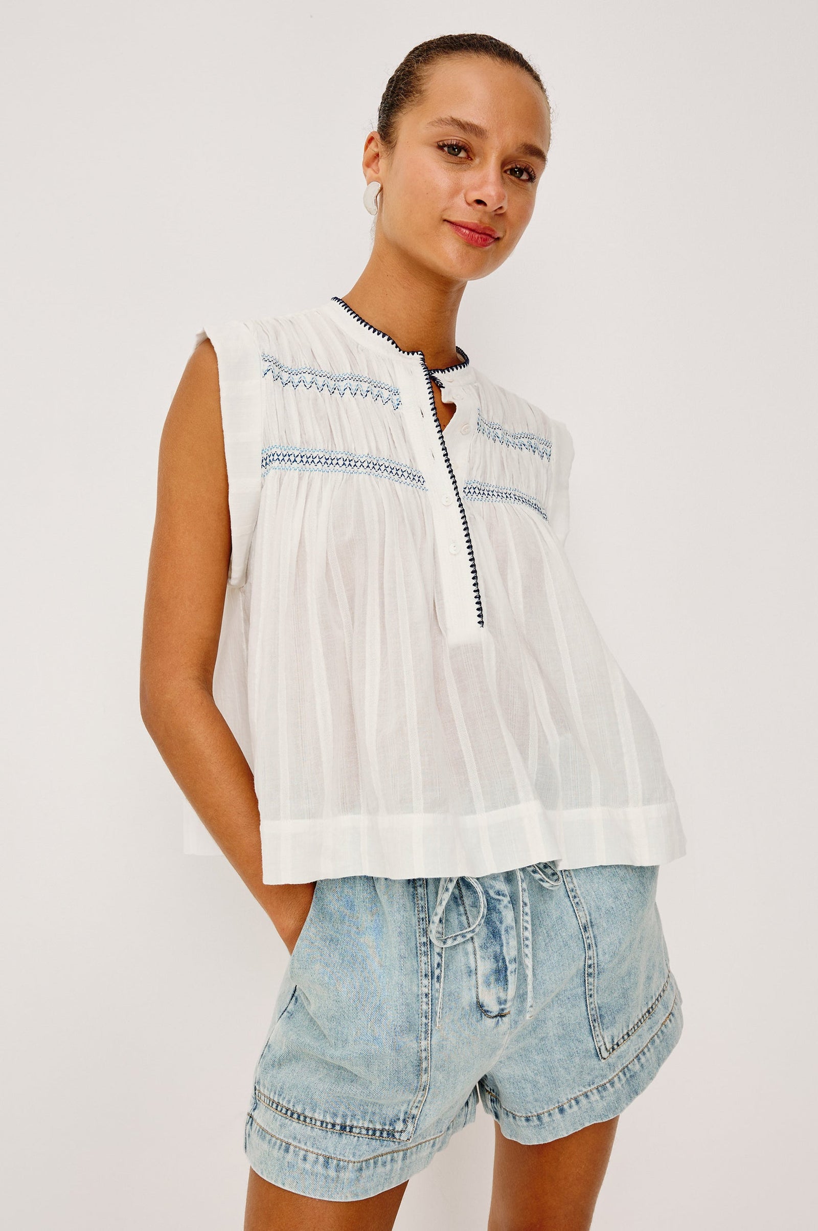 Rails Willow Top White