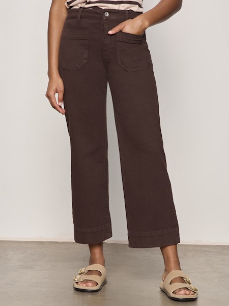 Sanctuary The Marine Pant in Rich Soil