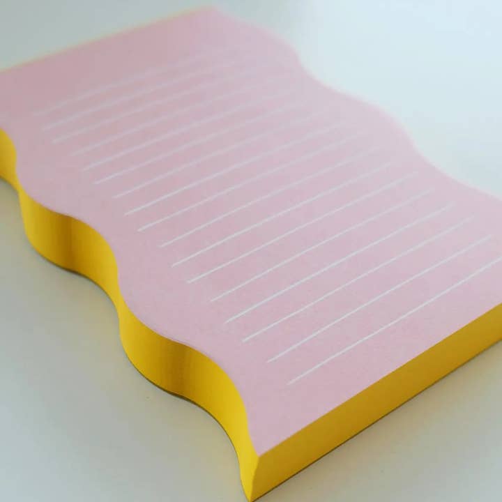 Idlewild Co. Wavy Shaped Notepad