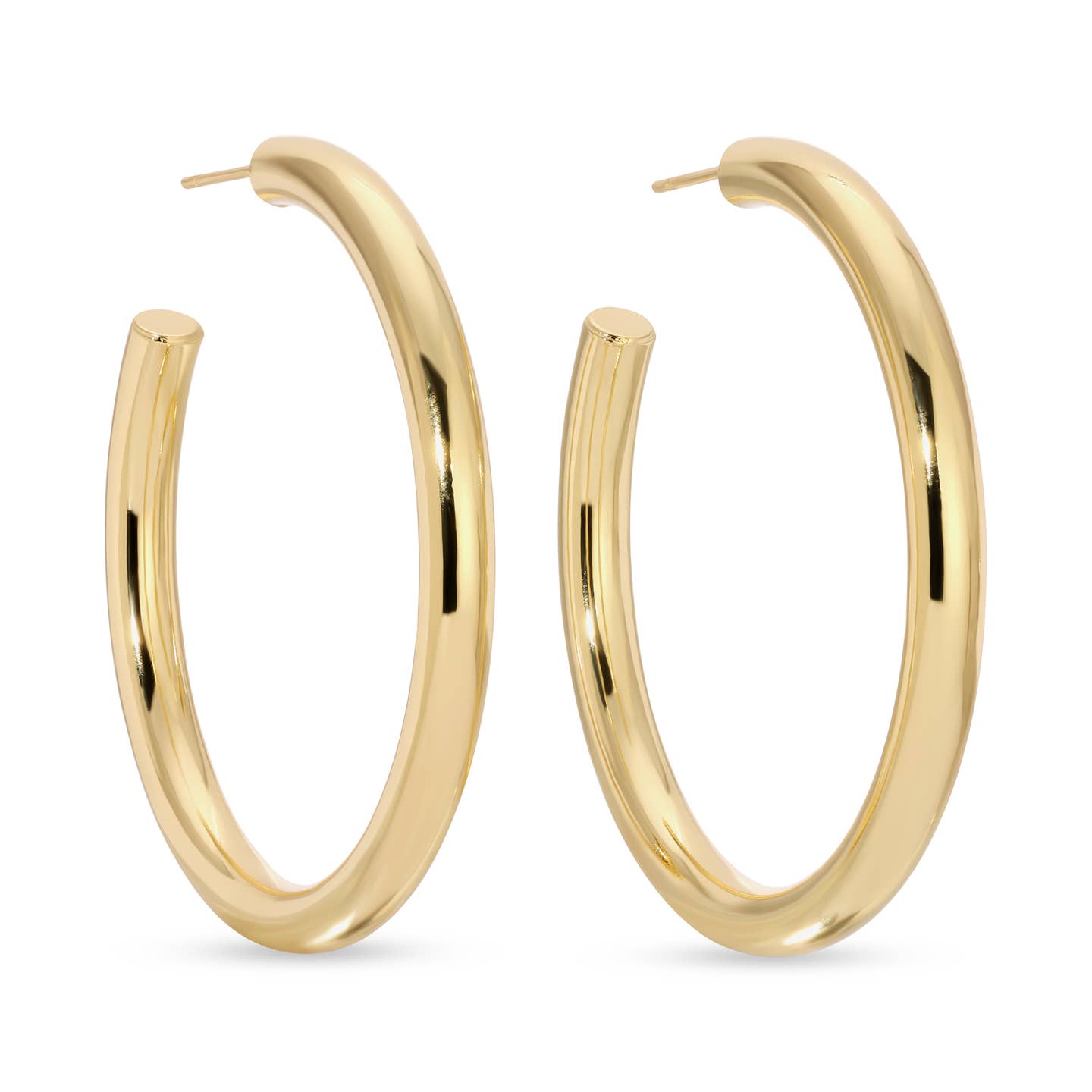 Splendid Iris The Perfect Hoop Earrings - Large in Gold