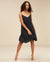 Billabong Beach Vibes Mini Dress Black Pebble