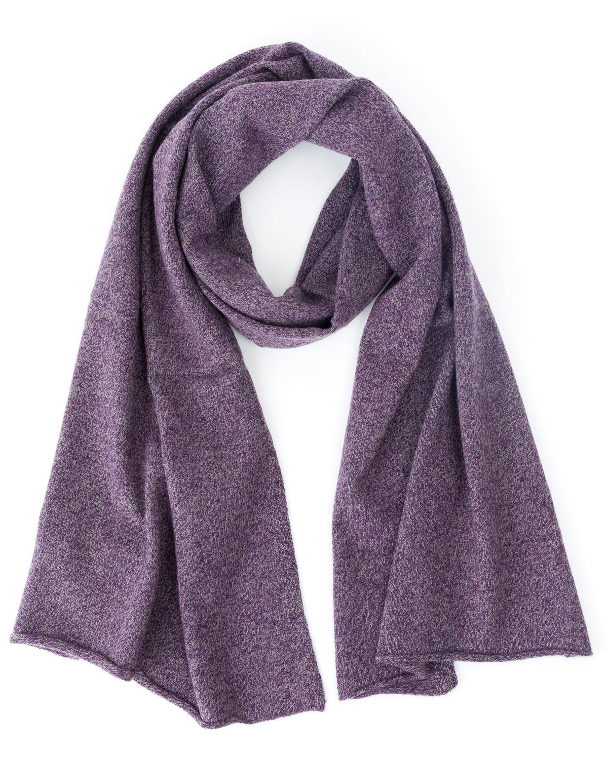 Quinn Cashmere Marled Scarf in Concord