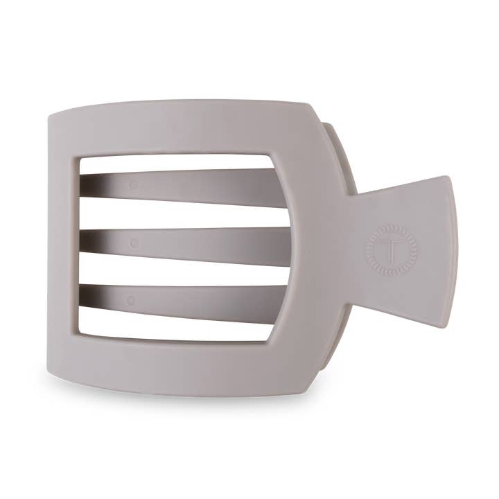 TELETIES Square Flat Hair Clip - Medium