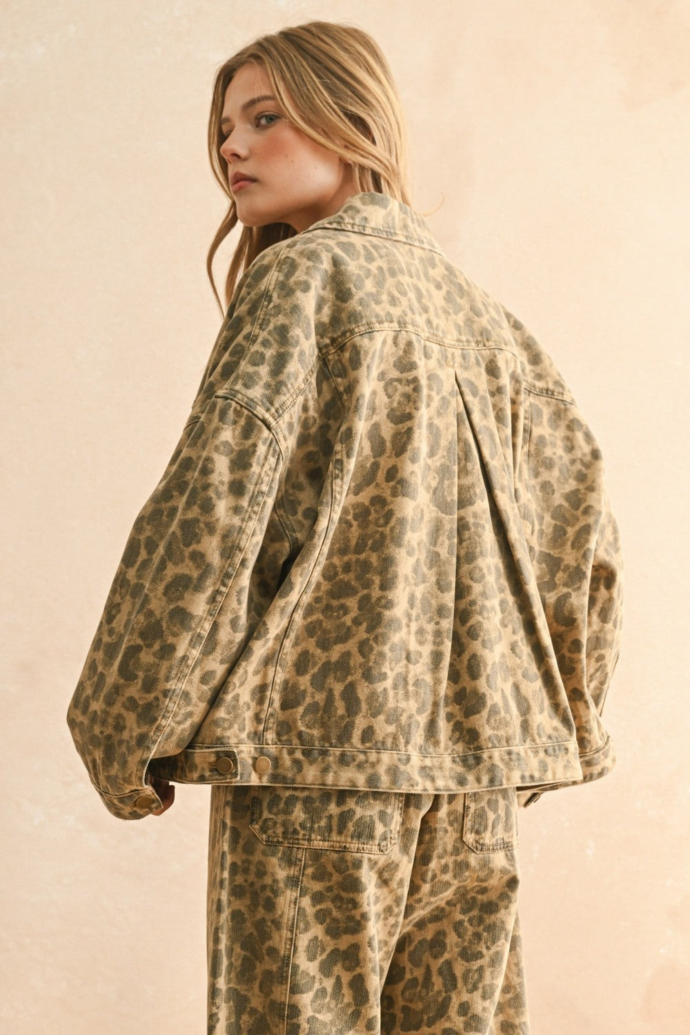 NYLAND Doretha Leopard Printed Jacket