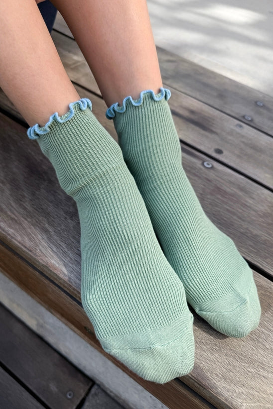 Le Bon Shoppe The Petite Ruffled Modal Socks