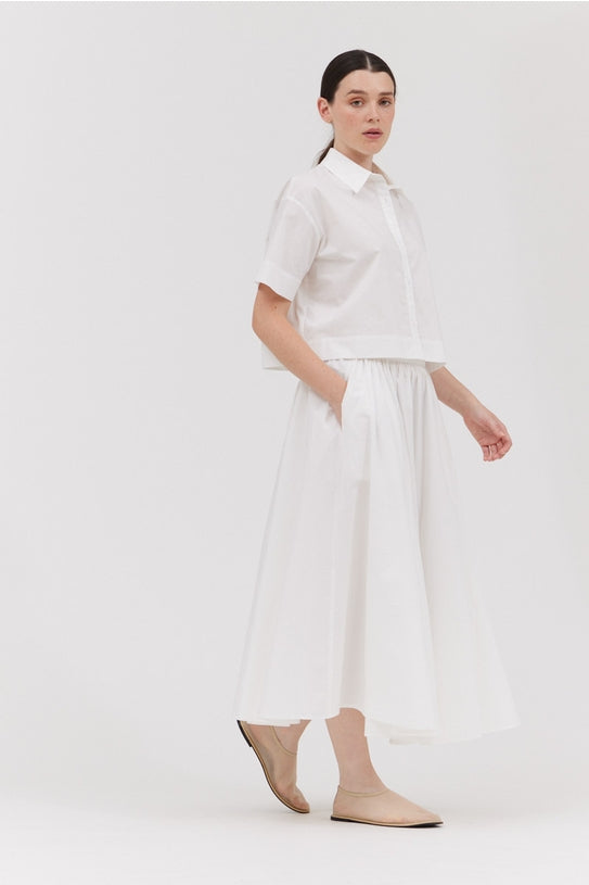 NYLAND Ren Short Sleeve Crop Shirt