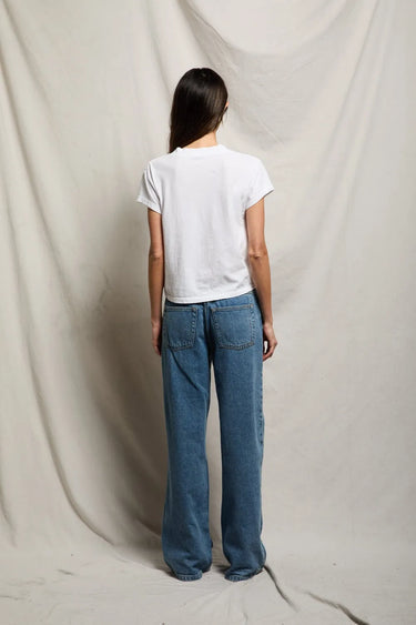 perfectwhitetee Alanis Recycled Cotton V-Neck Tee