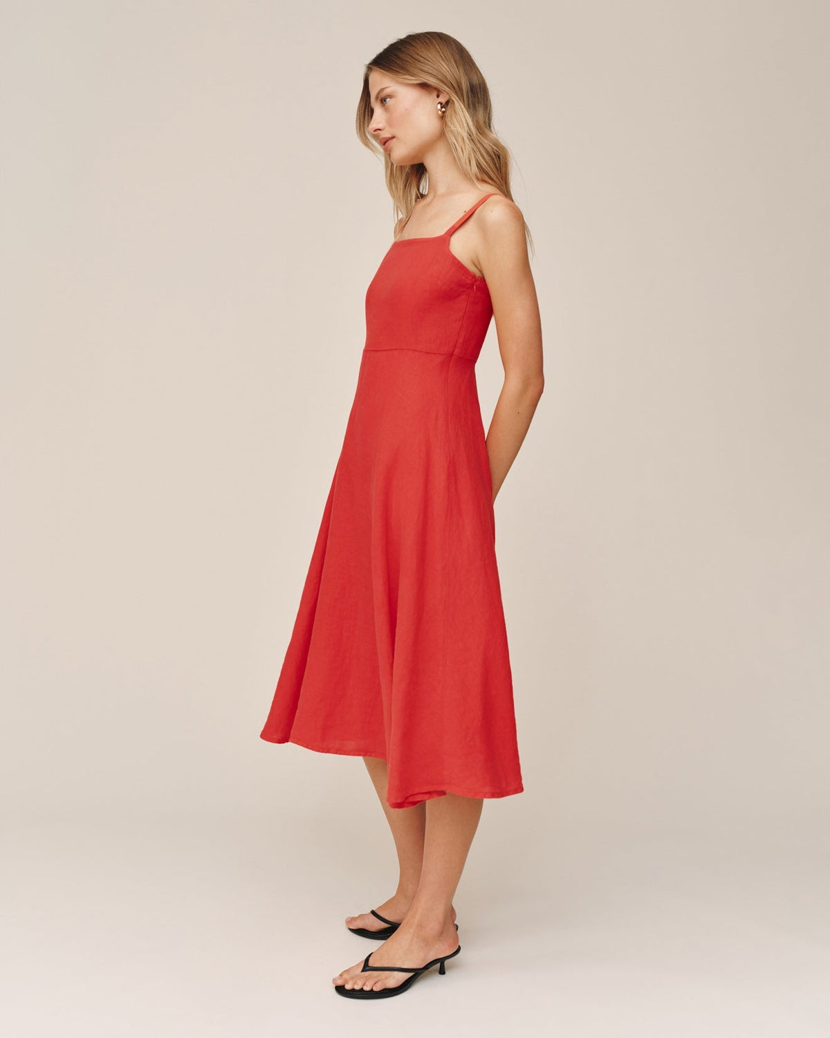 Bella Dahl Apron Midi Dress