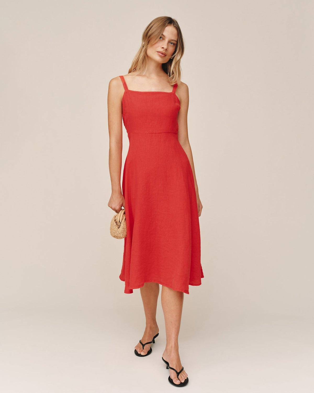 Bella Dahl Apron Midi Dress