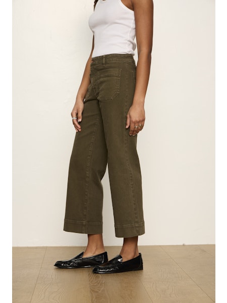 Sanctuary The Marine Pant in Rich Soil