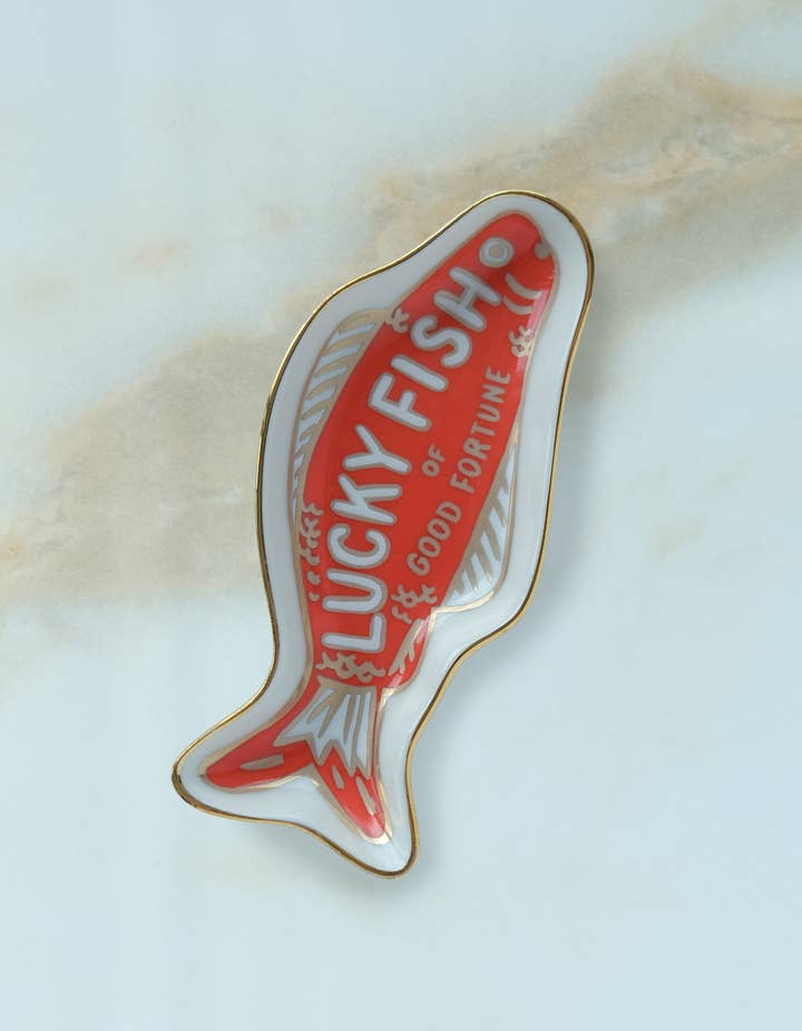 Idlewild Co. Porcelain Trinket Dish