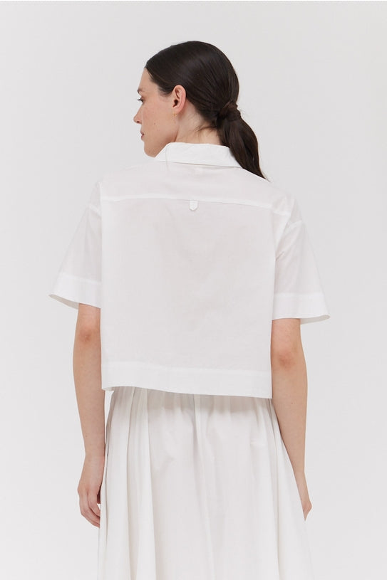 NYLAND Ren Short Sleeve Crop Shirt