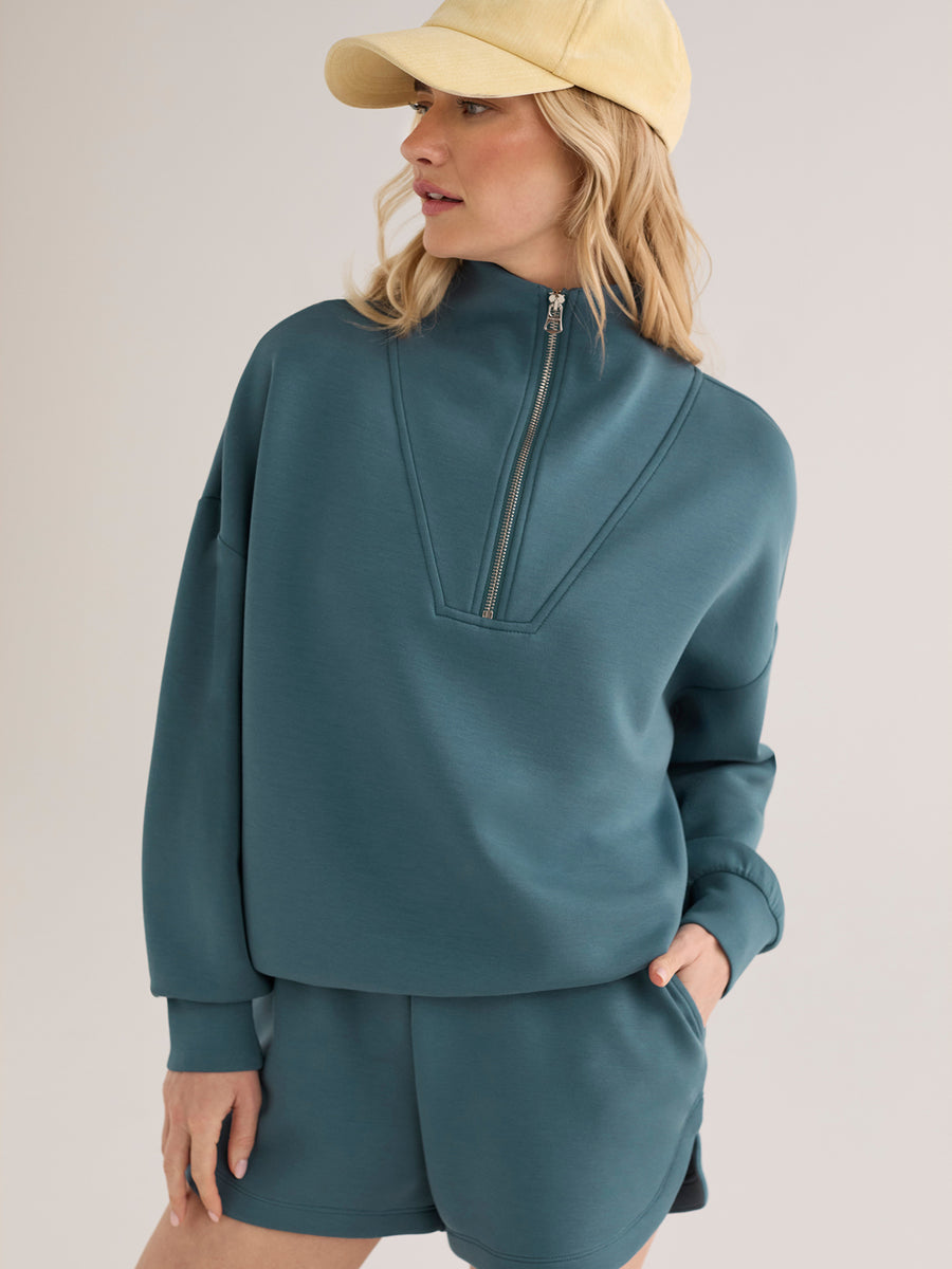 Varley Hawley Half Zip Sweat