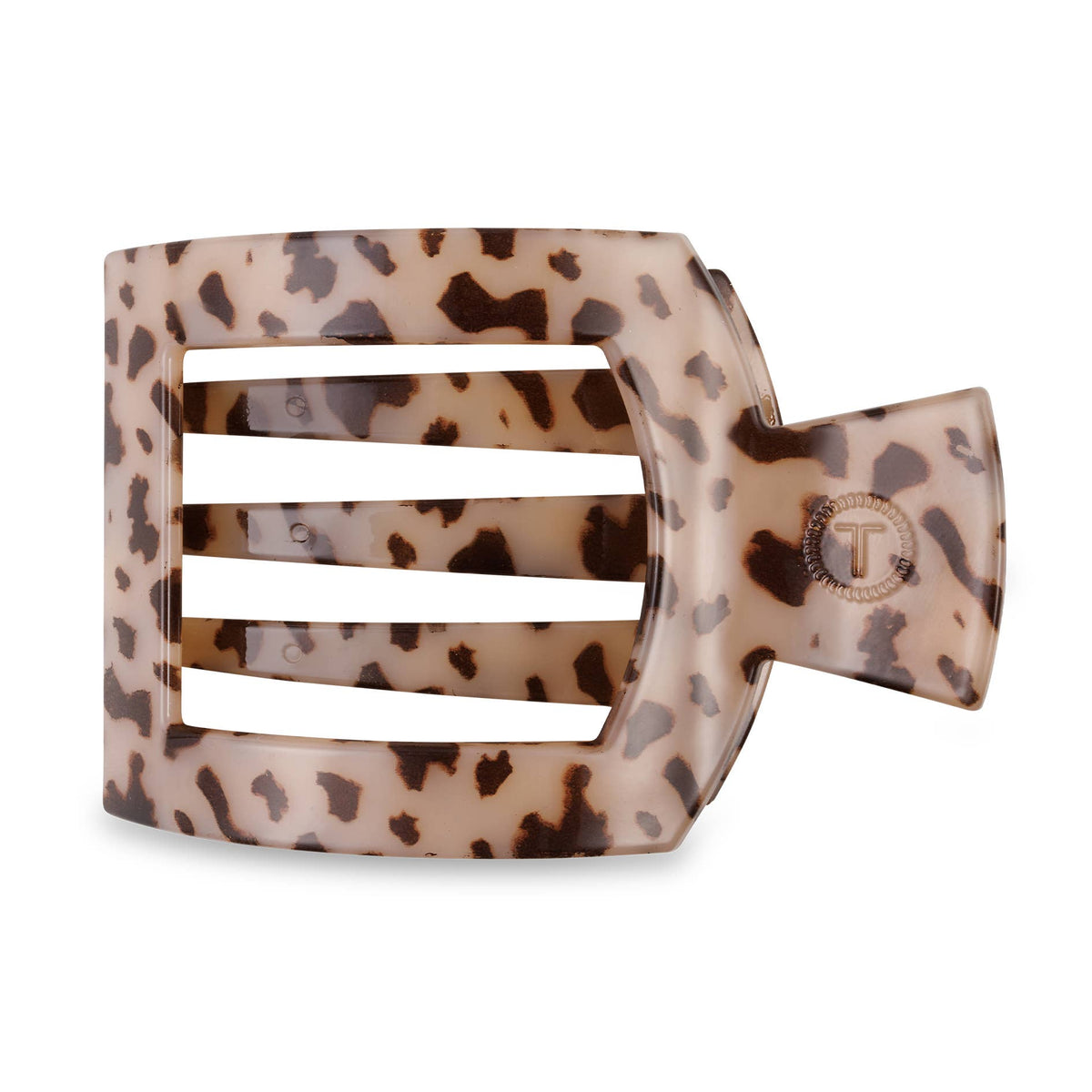 TELETIES Square Flat Hair Clip - Medium