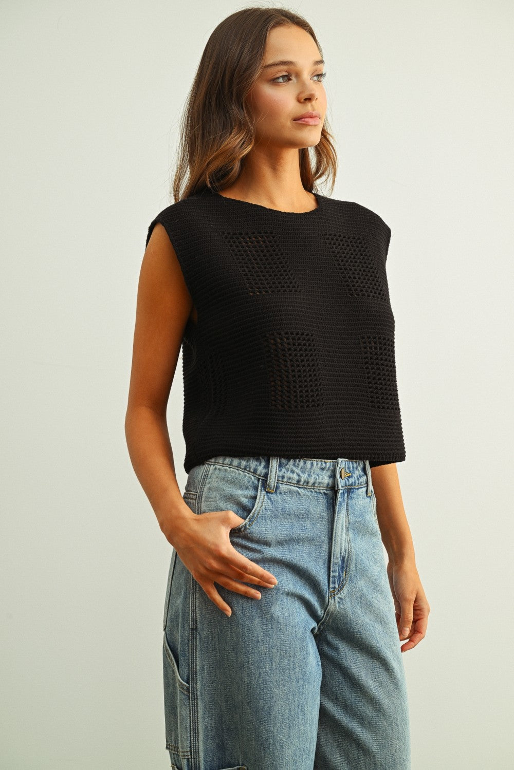 DEON Crochet Crop Top