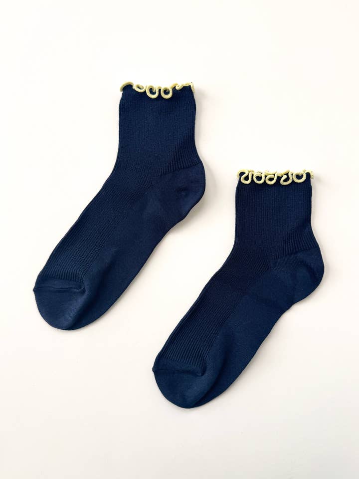Le Bon Shoppe The Petite Ruffled Modal Socks