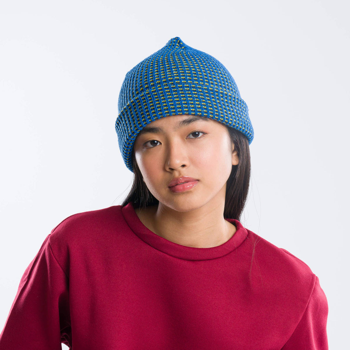 Verloop Simple Grid Knit Beanie