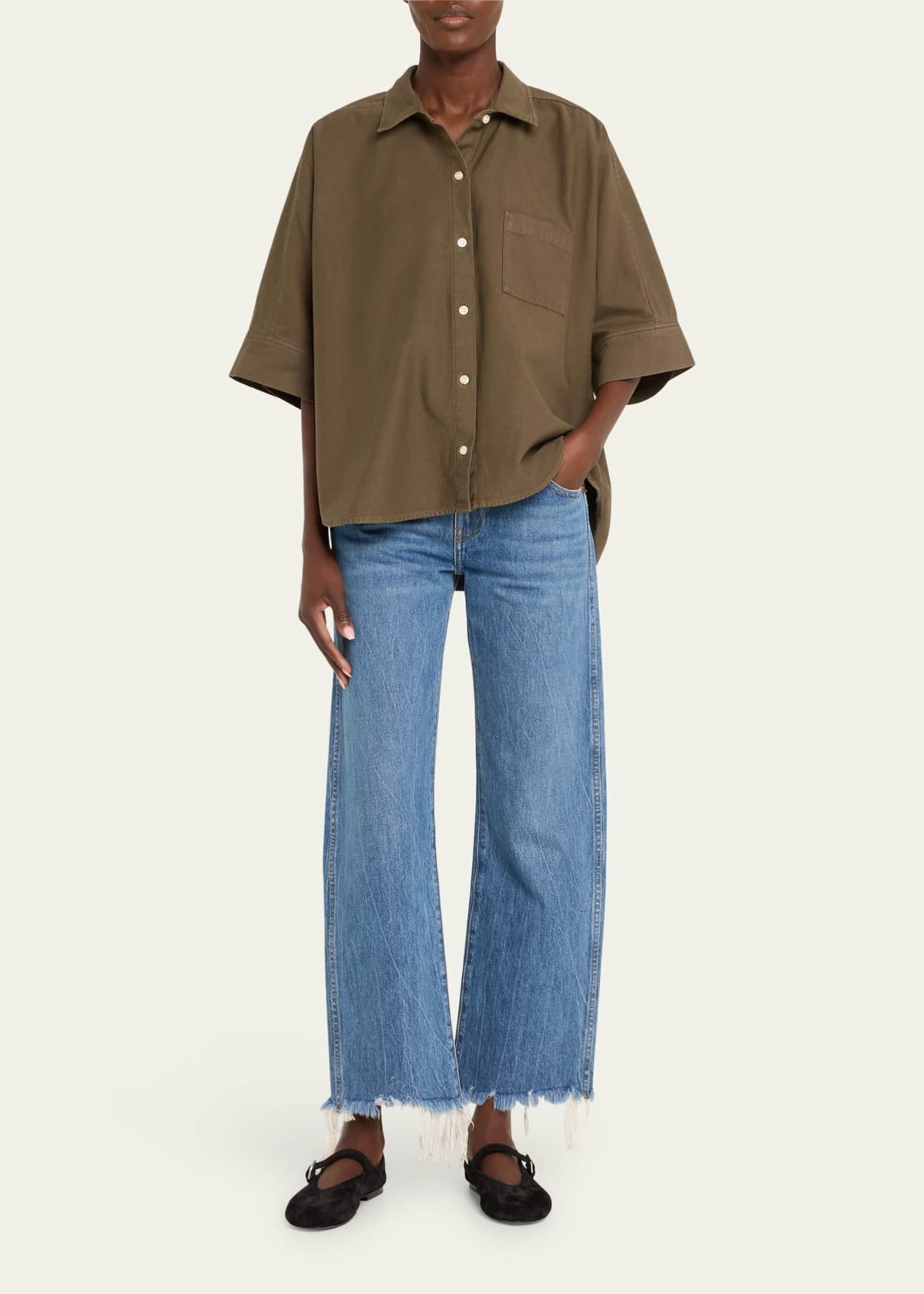Citizens of Humanity Claire Origami Shirt in Dogwood