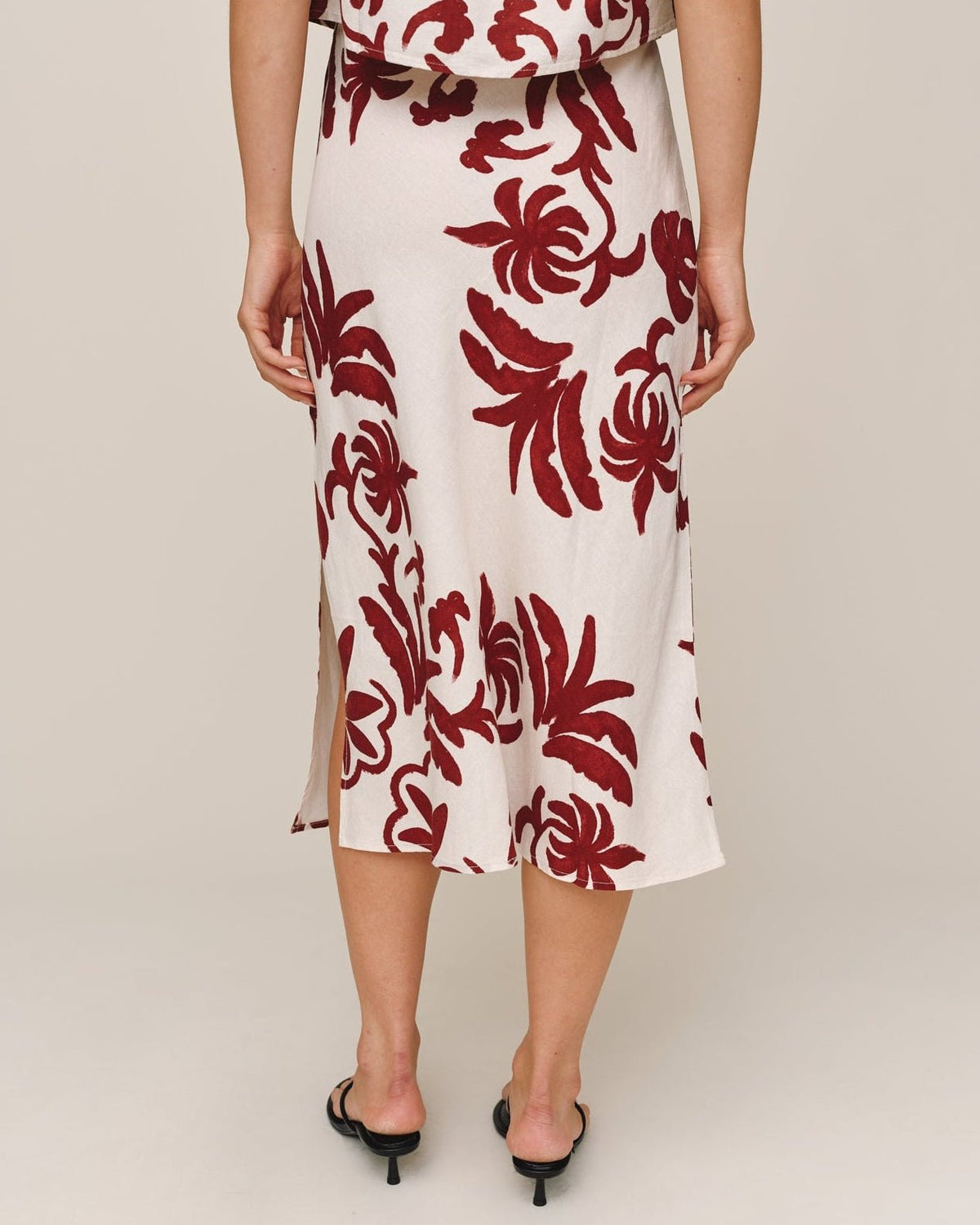 Bella Dahl Bias Side Slit Skirt