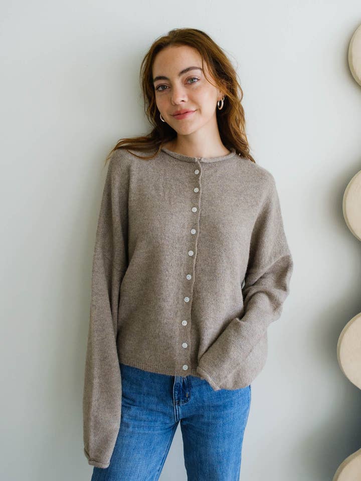 Things Between Piper Cardigan Mocha
