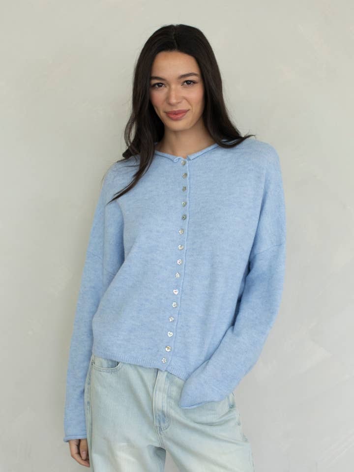 Things Between Mismatch Buttons Piper Cardigan