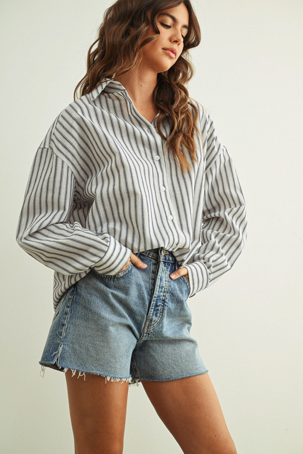 NYLAND Briella Striped Shirt
