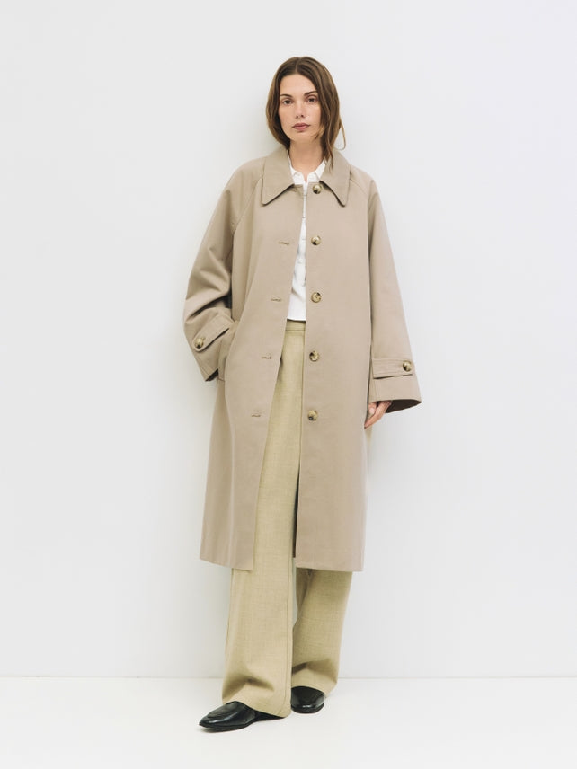 MOD REF The Serena Coat | Pointed Collar Trench