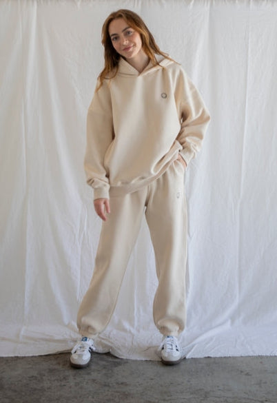 Things Between Happy Hoodie Bone