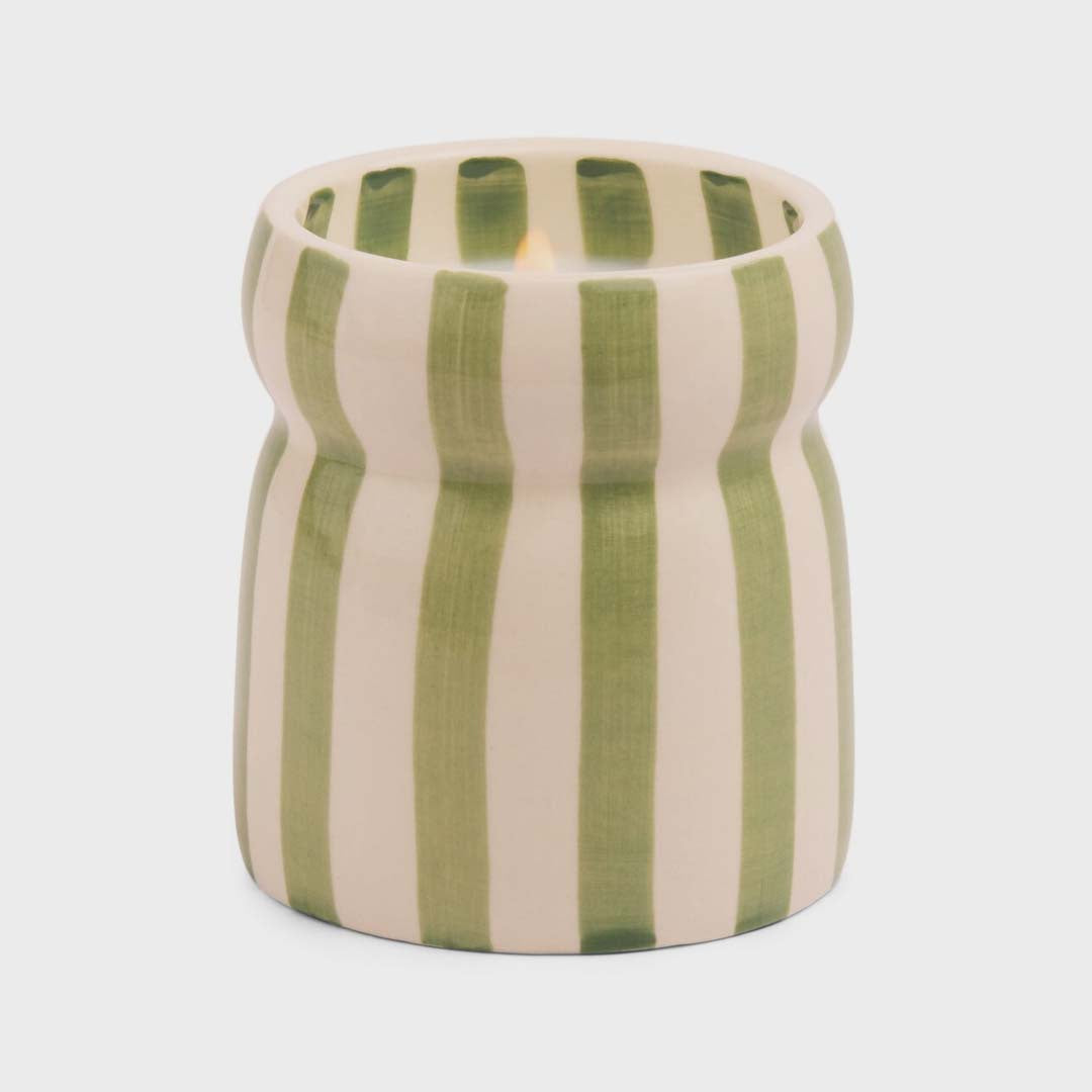 Paddywax Cabana Striped Candle