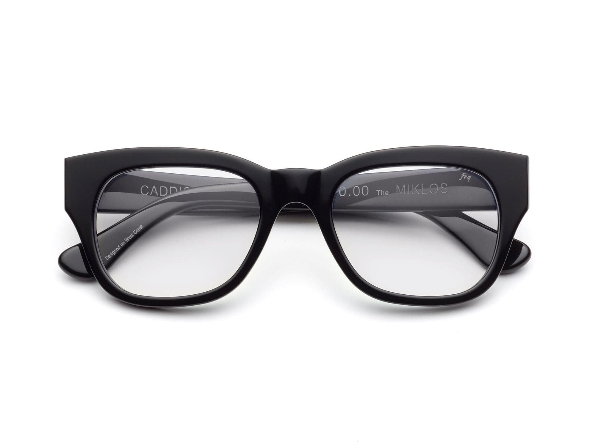 Caddis Miklos Readers in Matte Black