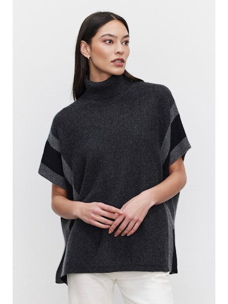 Velvet by Graham & Spencer Reese Sweater Charcoal