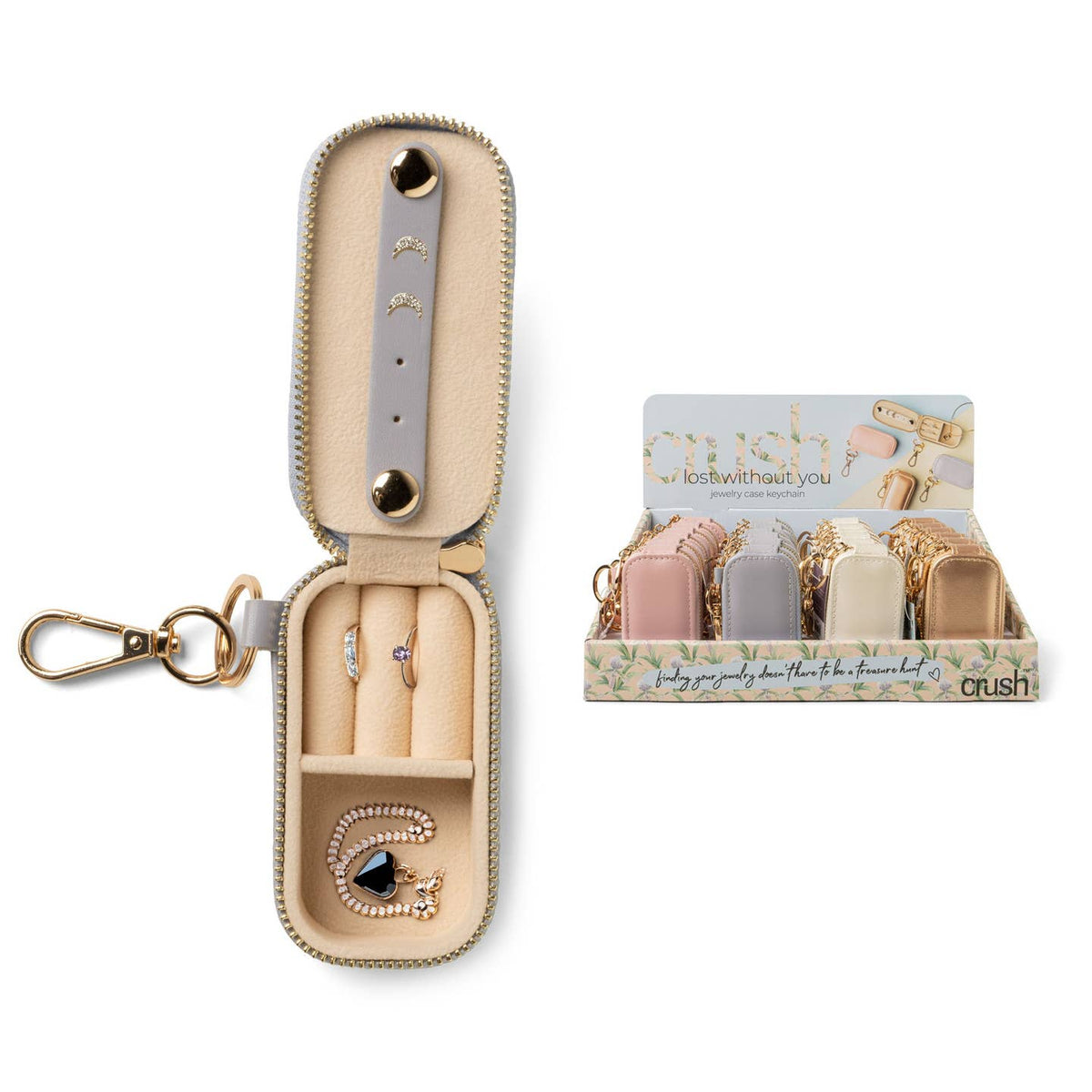 DM Merchandising Crush Lost Without You Jewelry Keychain