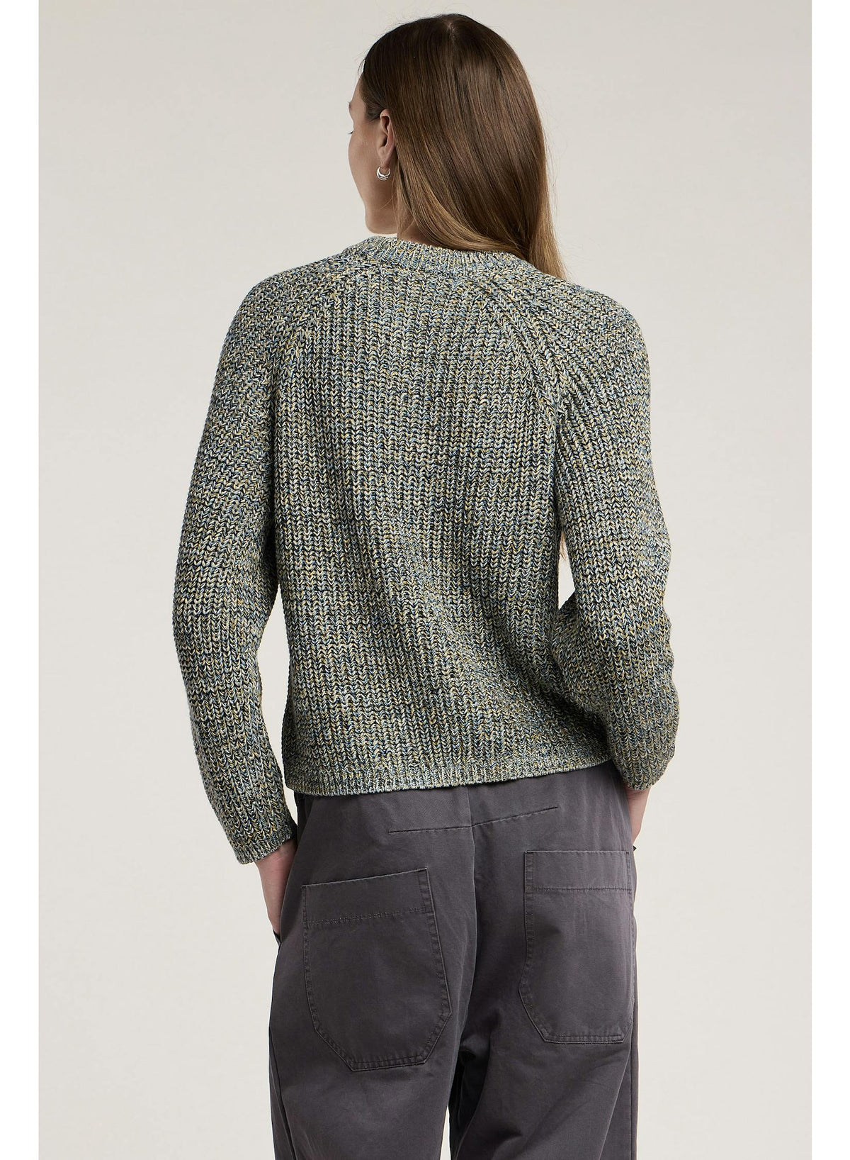 Velvet by Graham &amp; Spencer Ember L/S Crew Neck Top in Multi