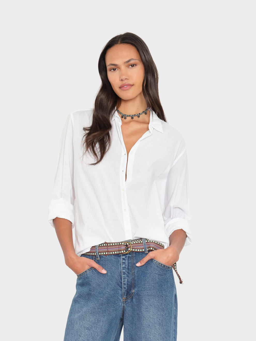 XIRENA Beau Shirt in White