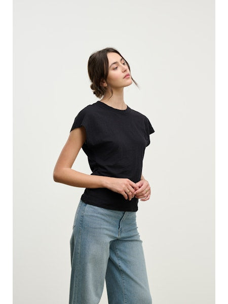 Velvet by Graham & Spencer Sterling Top Black