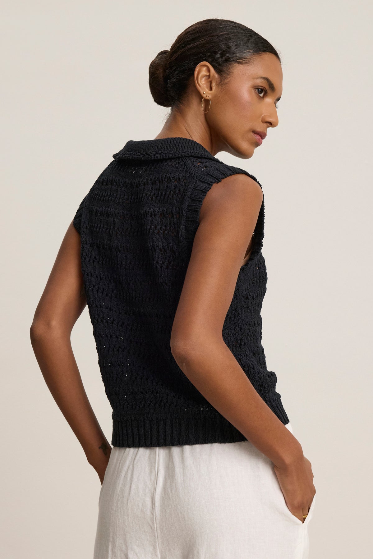 Velvet by Graham &amp; Spencer Renee Crochet Vest
