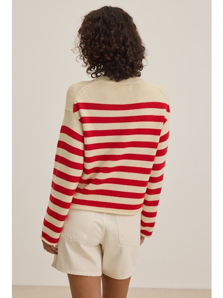 Velvet by Graham &amp; Spencer Lex Striped Sweater