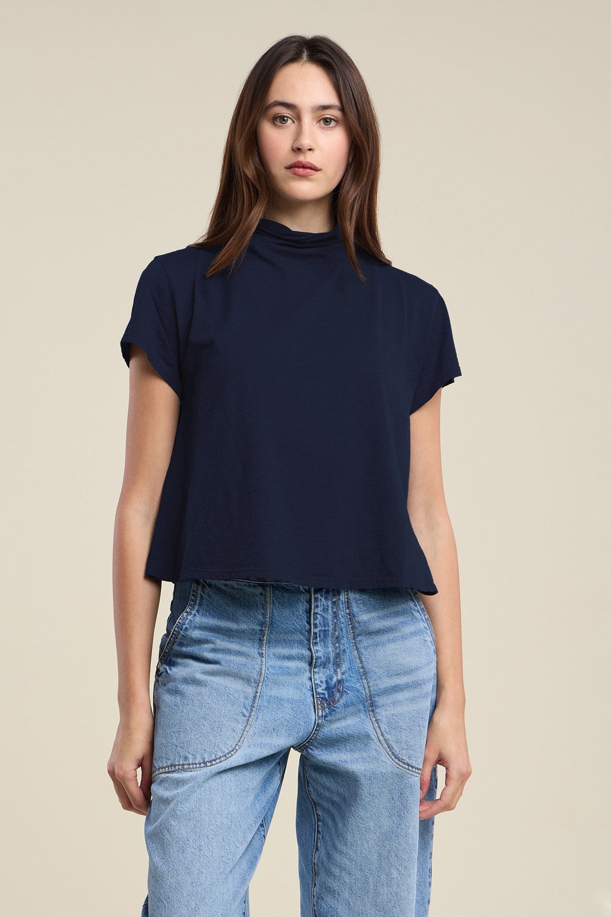 Velvet by Graham &amp; Spencer Savi in Navy