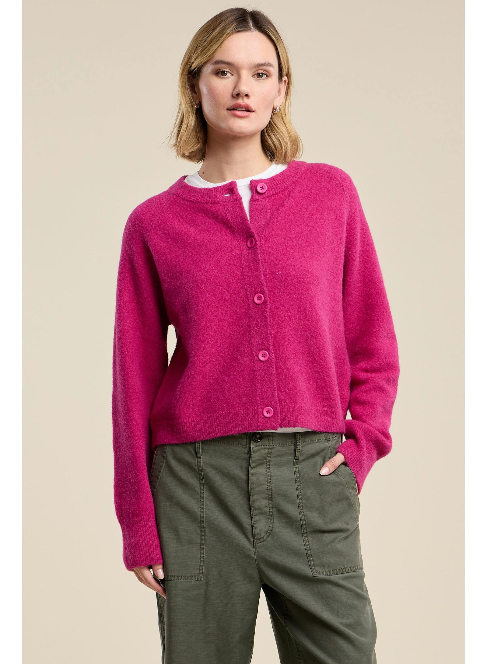 Velvet by Graham & Spencer Chelsea Cardigan Orchid