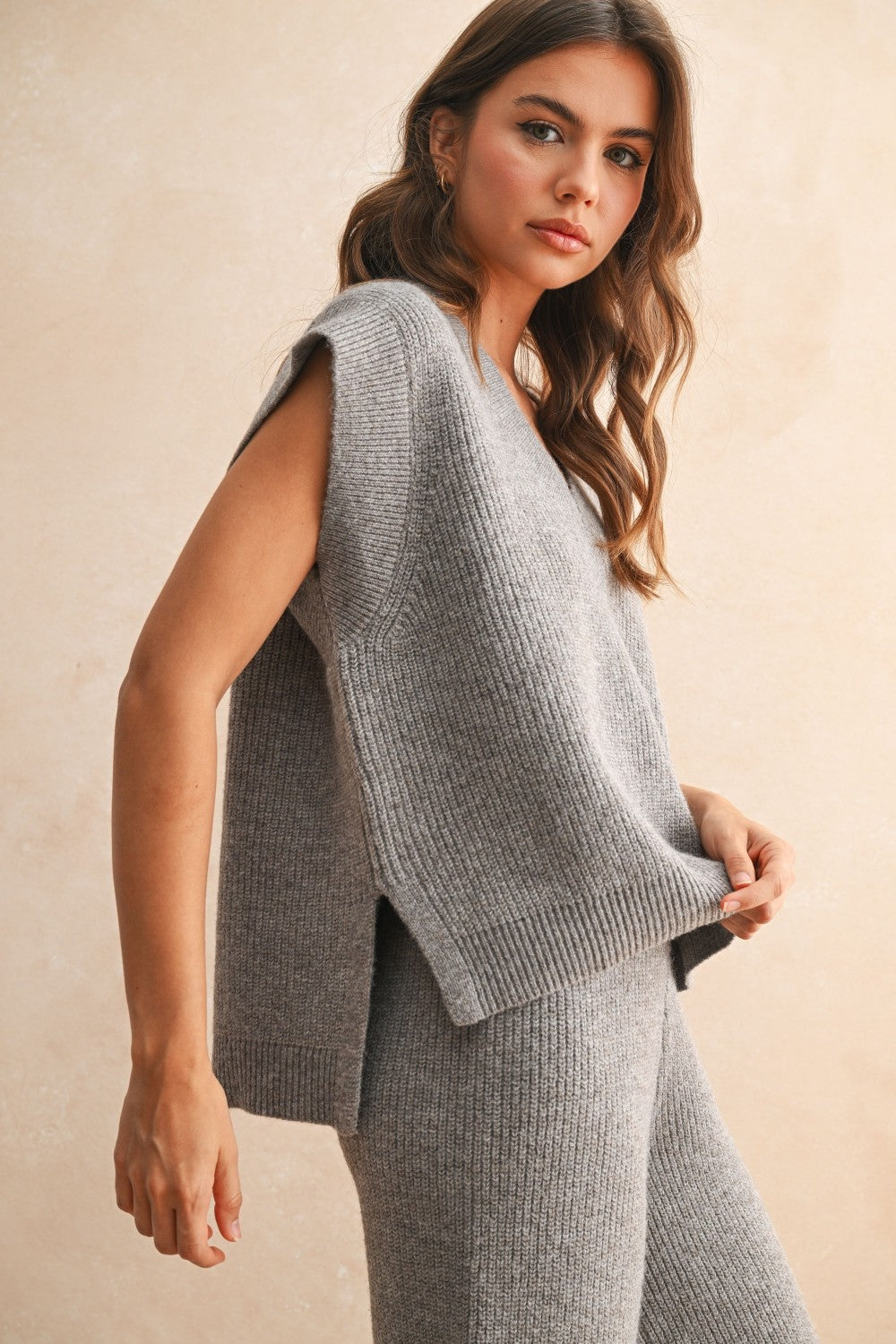 NYLAND Agnes V-Neck Sweater Vest