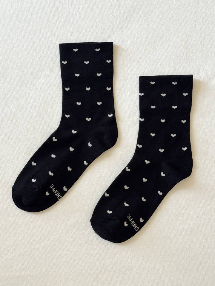 Le Bon Shoppe Heart Sneaker Socks
