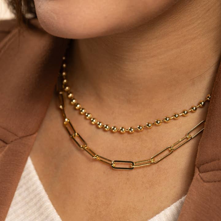 Splendid Iris It's A Vibe Layered Statement Necklace