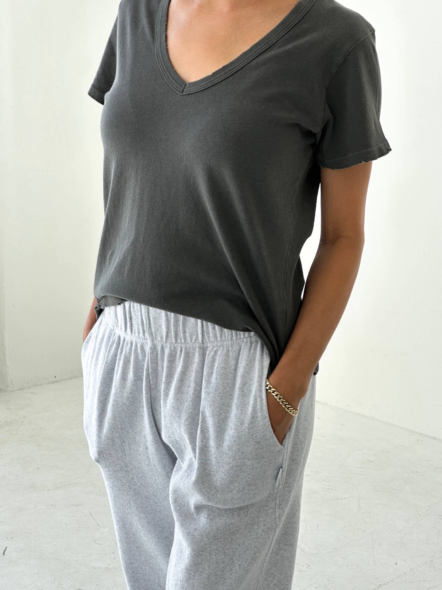 Le Bon Shoppe Petite La Vie Tee Vintage Black