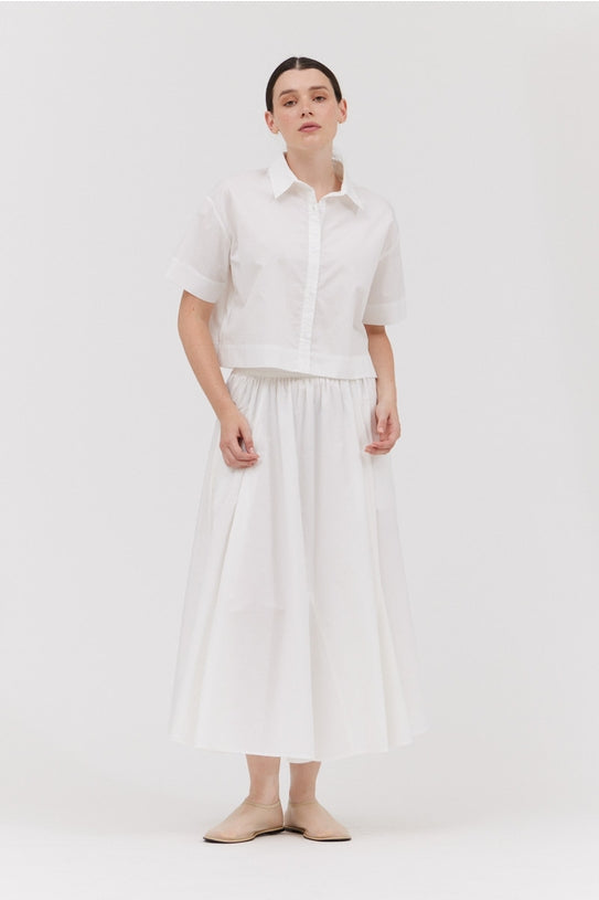 NYLAND Ren Short Sleeve Crop Shirt