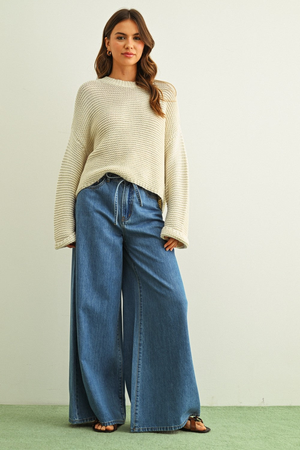 NYLAND Edwina Round Neck Sweater