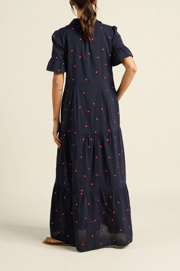 Birds of Paradis by Trovata Martine Dress in Daisy Dot